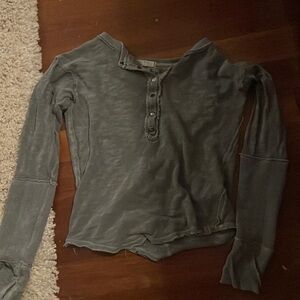Free People long sleeve, Henley